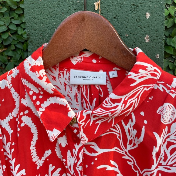 Fabienne Chapot Boyfriend Shirt Dress Size 6 (Eu 38) - Picture 9 of 13